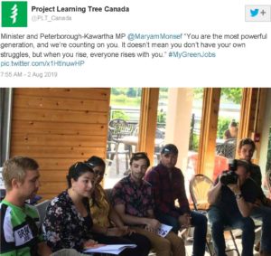 screen capture from twitter