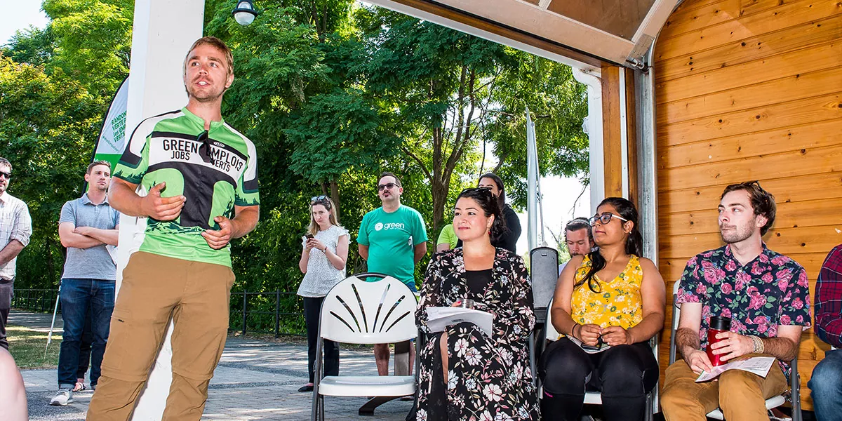Zac and Minister Monsef