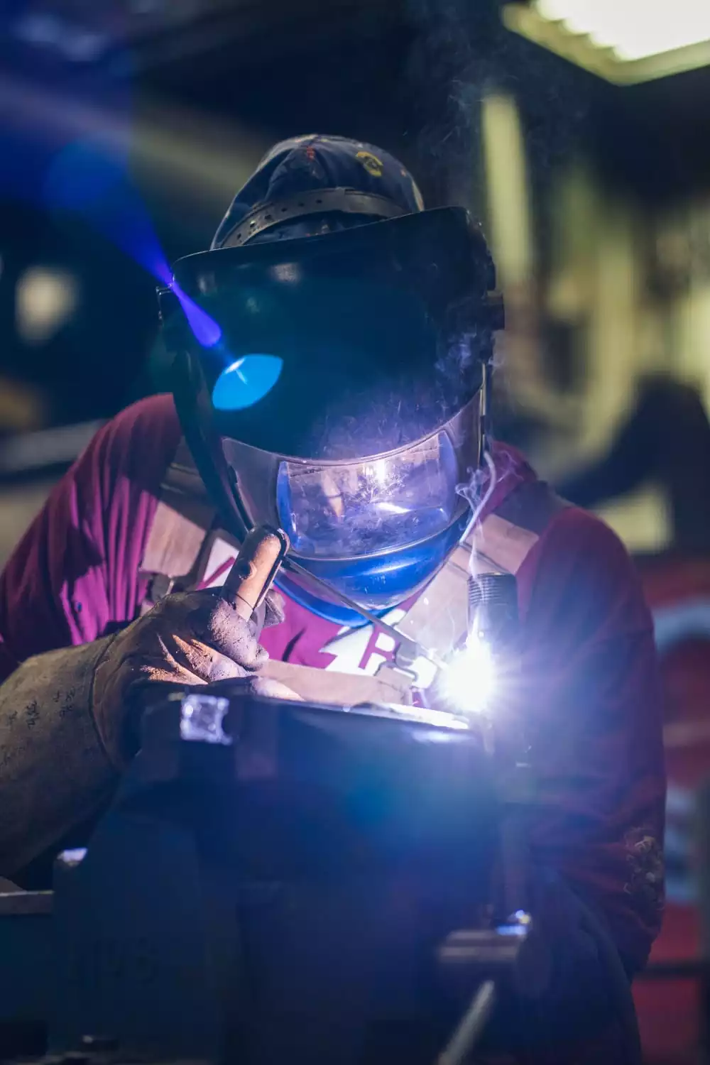 Un homme qui travail