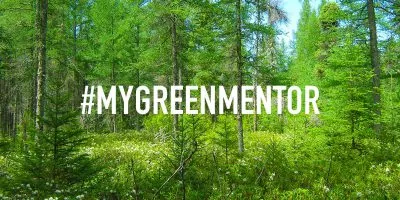 just a graphic that reads "#MyGreenMentor"