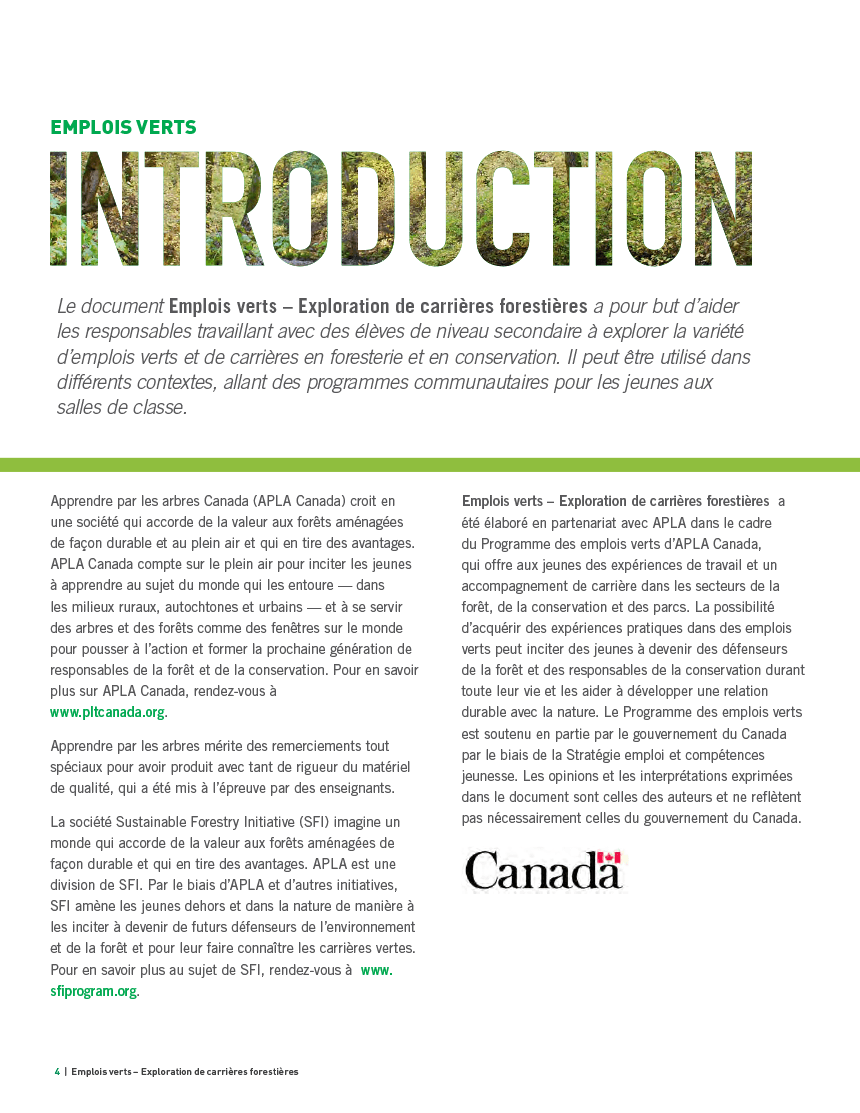 Emplois verts - page 4