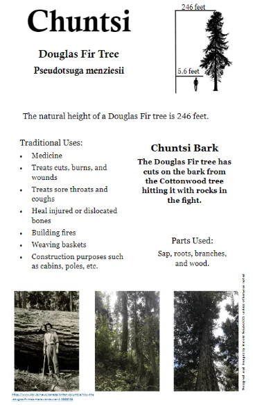 Nicole designed this ecological poster that she uses in her presentations to K-12 students in and around Fort St. John