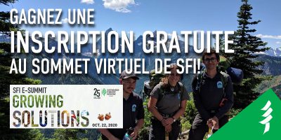 Trois jeunes dans les montagnes