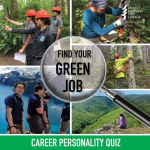 career personality quiz graphic