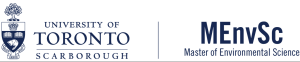 The University of Toronto’s Master of Environmental Science logo
