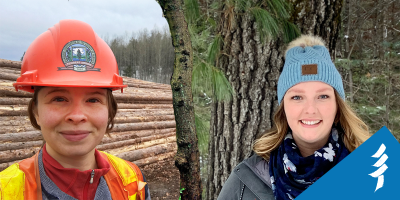 Headshots of Lacey Rose and Julie Antler