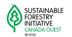 Logo du comité de mise en œuvre des normes SFI Canada Ouest