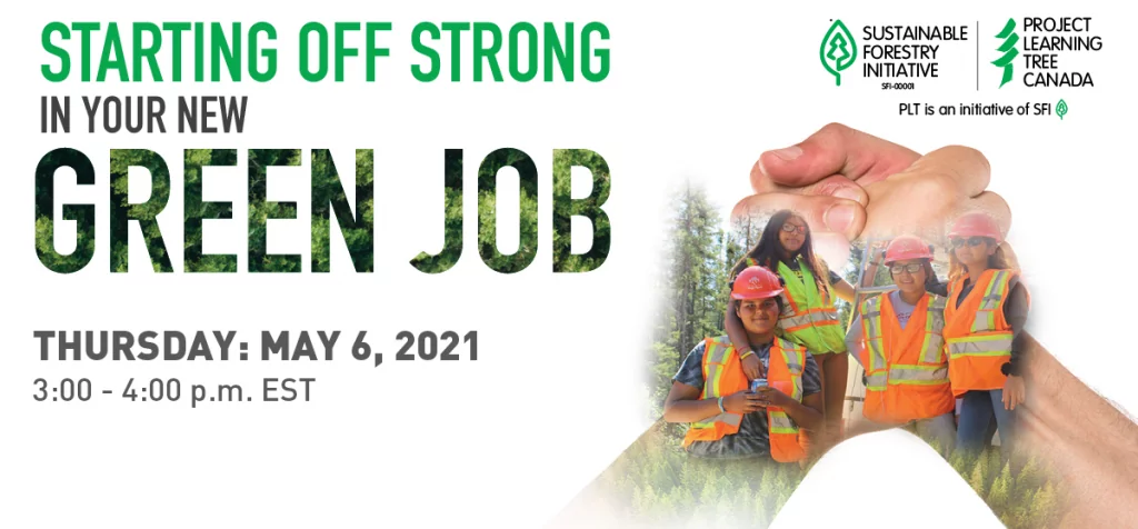 Starting Off Strong in Your New Green Job logo