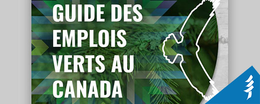 Guide des emplois verts au Canada - page couverture