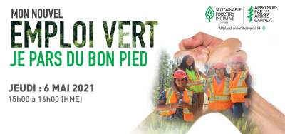 Logo: mon nouvel emploi vert: je pars du bon pied