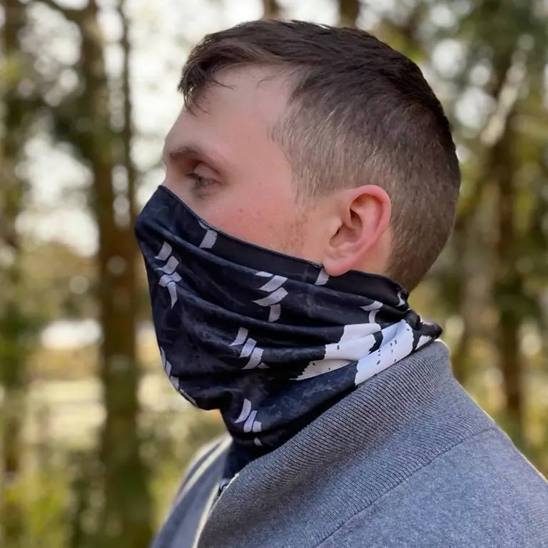 young man wearing buff