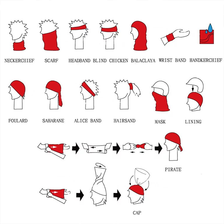 how to wear a buff