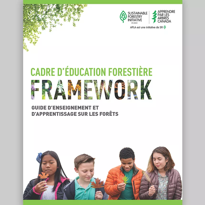 FLFFRProduct Capture d'écran du page titre du Cadre d'éducation forestière