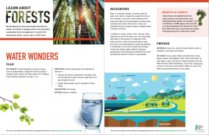 Screenshot of Water wonders activity