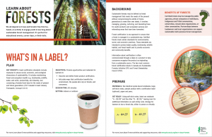 Screenshot of What's in a label? activity