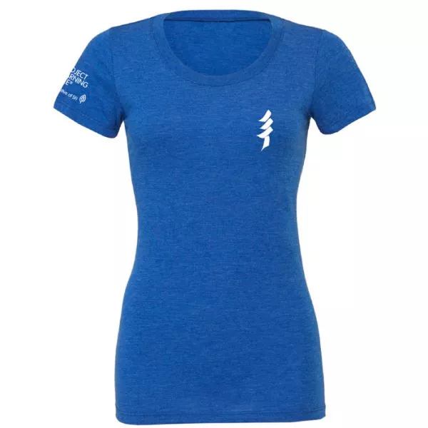 blue ladies tshirt