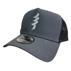 Dark charcoal mesh back PLT Canada hat with logo