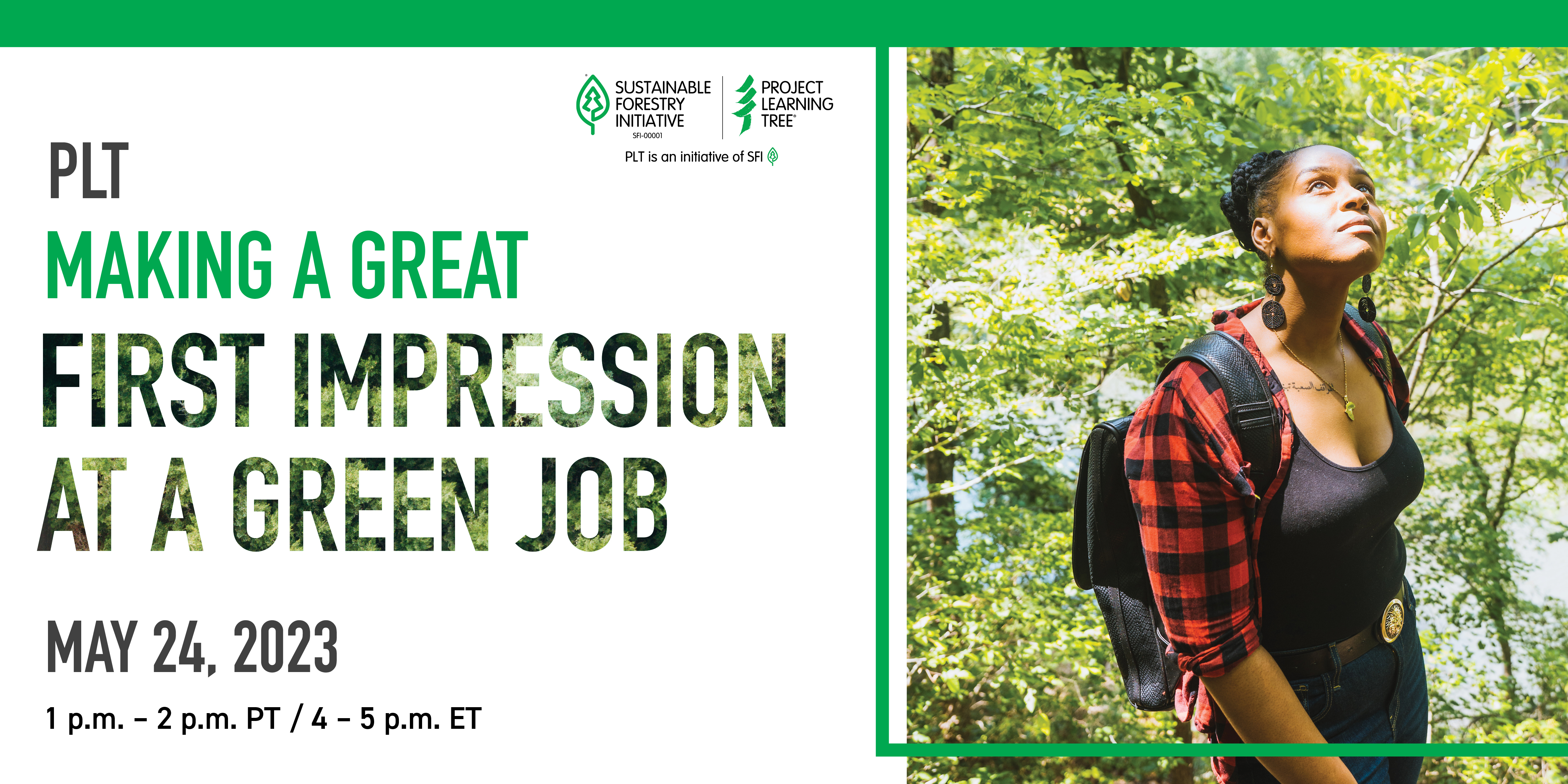 Making a great first impression at a green job