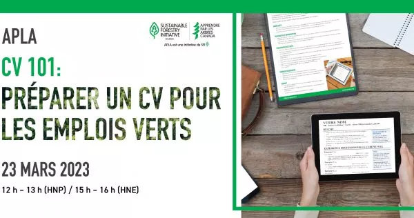 Préparer un CV pour les emplois verts