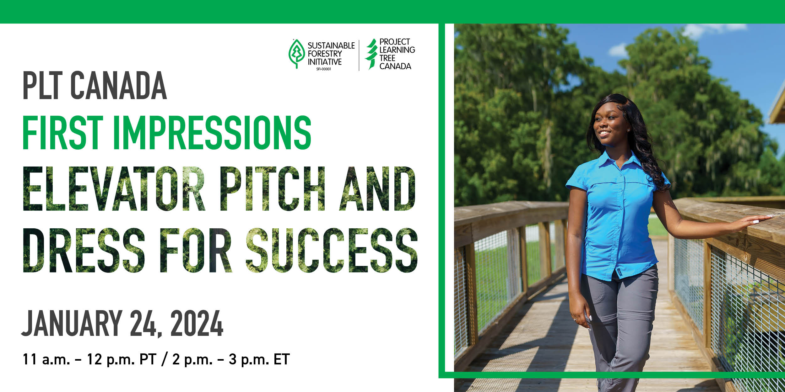 First Impressions: Elevator pitch and dress for success