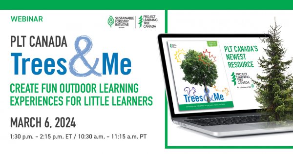 PLT Canada Trees & Me Webinar