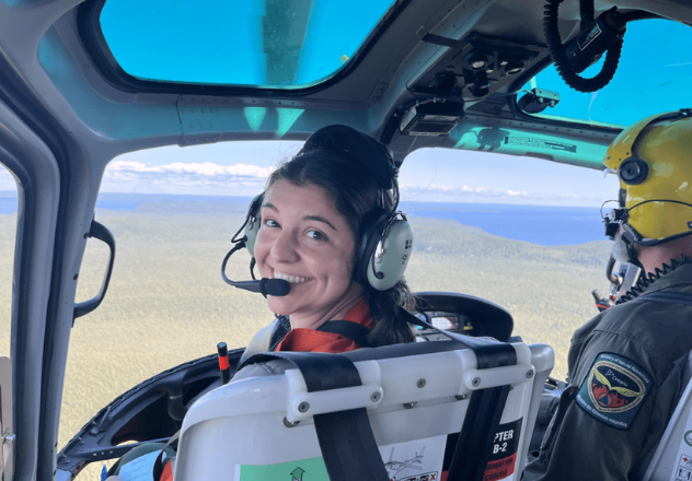 Jaimie Brouwer forest fire crew leader