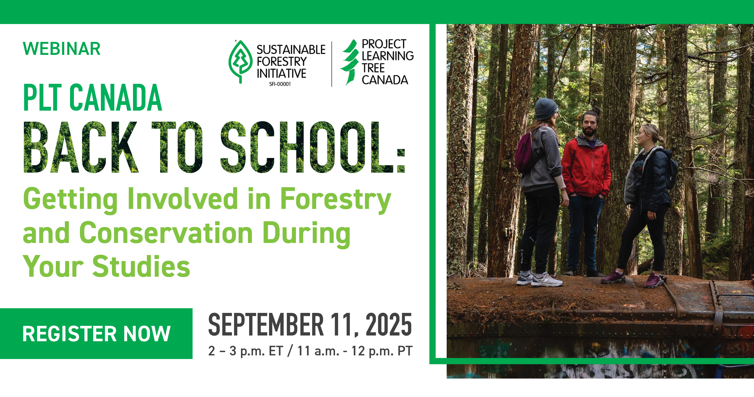 Back to School: Getting Involved in Forestry and Conservation During Your Studies