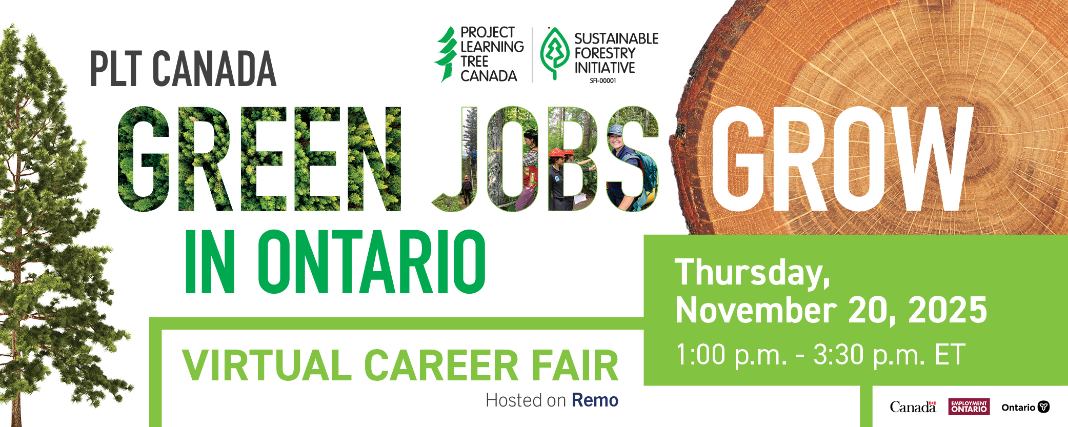 Green Jobs Grow in Ontario: PLT Canada Virtual Career Fair on November 13, 2025