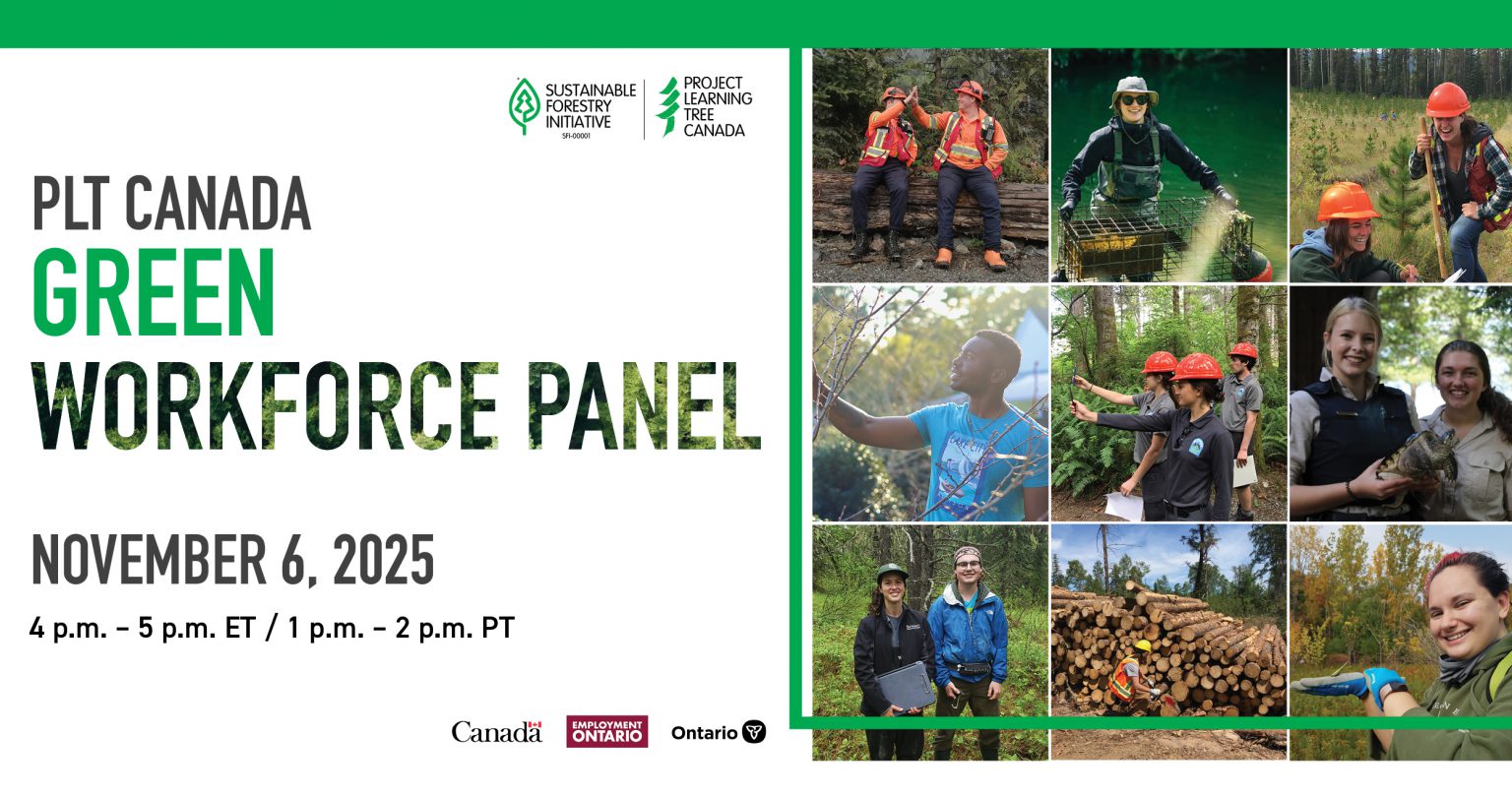 Tree Workforce Development Green Workforce Panel - Project Learning Tree Canada