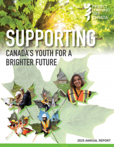 Cover of Project Learning Tree Canada's 2025 Annual Report
